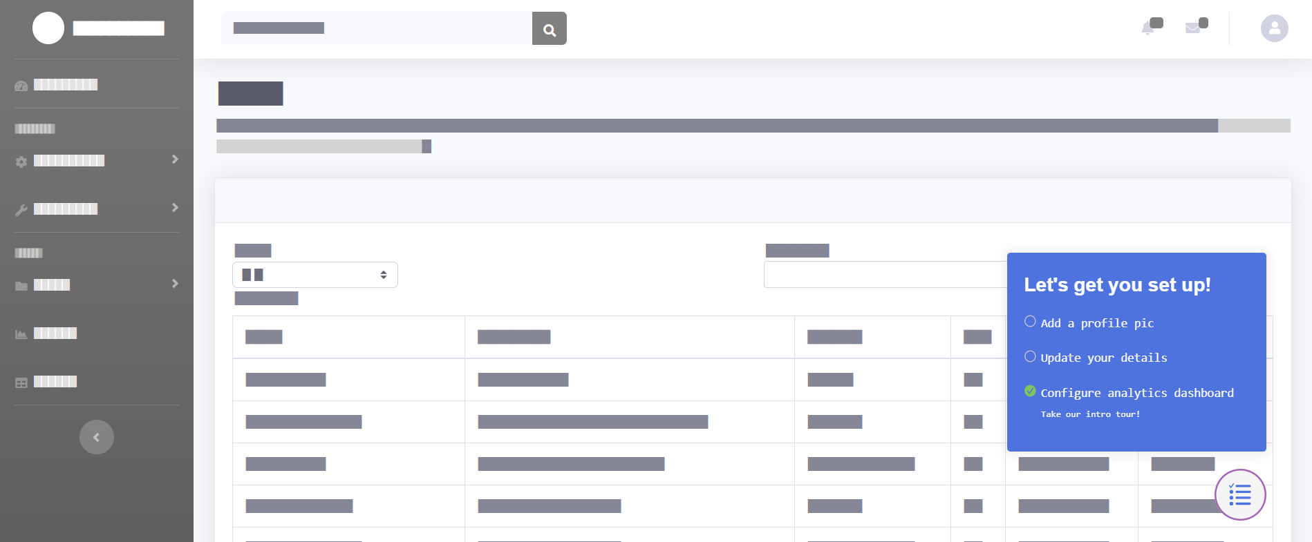 self service onboarding checklist